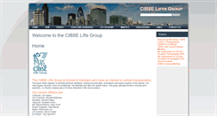 Desktop Screenshot of cibseliftsgroup.org